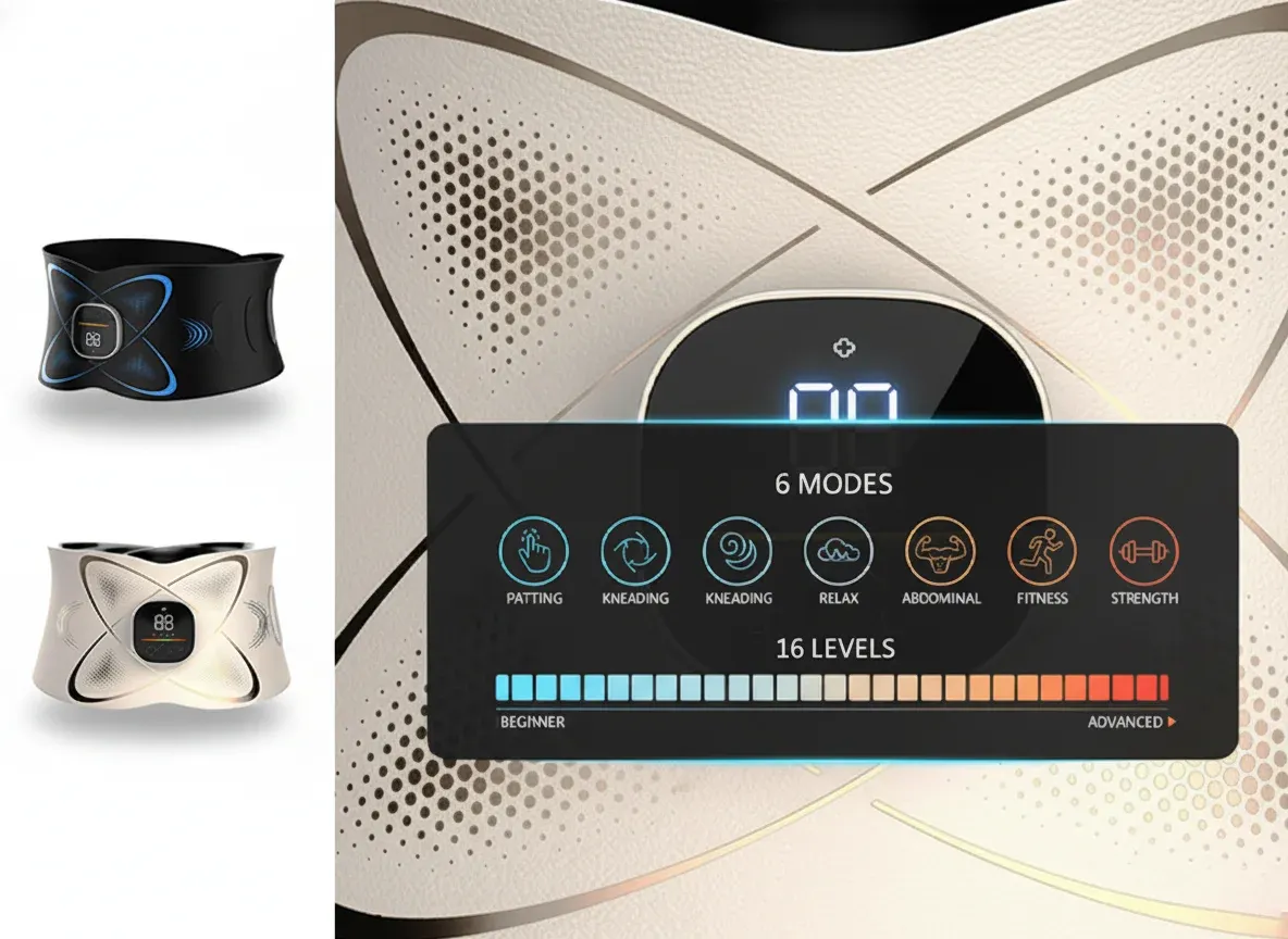 Slendertone lifestyle banner showing the device in use